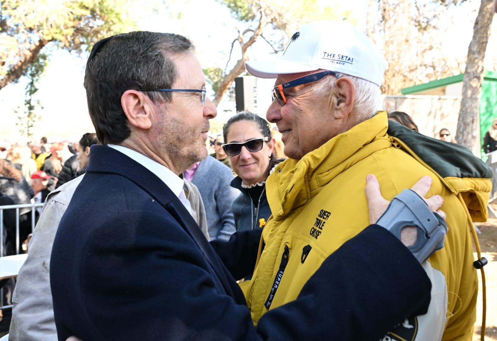 הספד נשיא המדינה יצחק הרצוג בהלוויתו של עודד ליפשיץ ז״ל